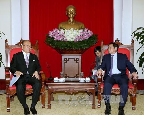 Japan-Vietnam Friendship Parliamentary Alliance Special advisor visits Vietnam - ảnh 1